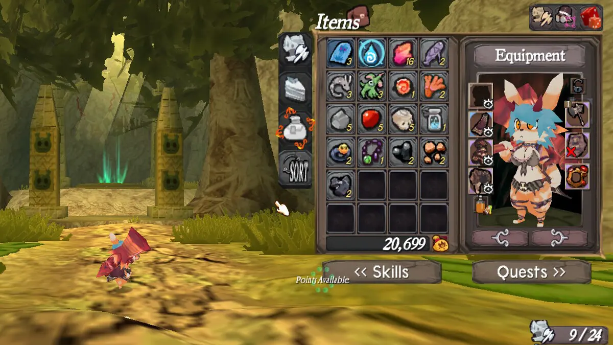 מדריך צרכים באטליס — atlyss consumables screenshot